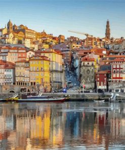 Aesthetic Porto Beach paint by numbers