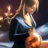 Pregnant Lady paint by numbers