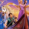 Rapunzel Disney Princess Animation paint by numbers