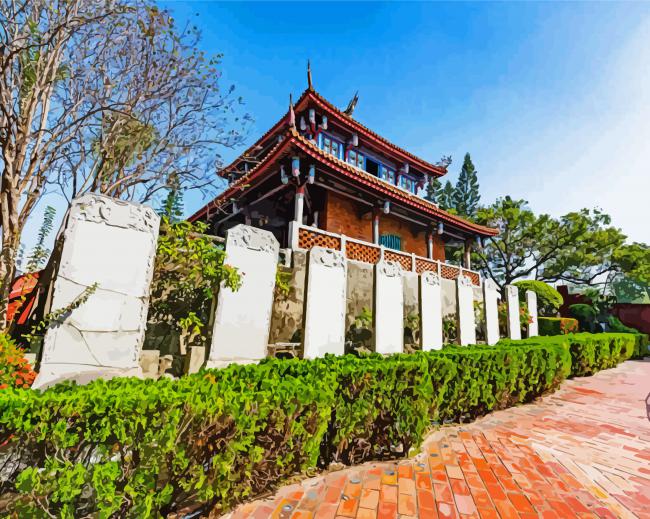 Aesthetic Tainan paint by numbers