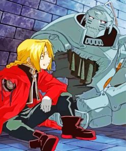 Alphonse fullMetal Alchemist paint by numbers