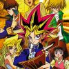 Anime characters Yu Gi Oh paint by numbers