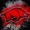 Arkansas Team Logo paint by numbers