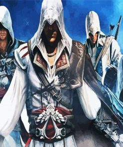 Assassins Creed CABracters paint by number