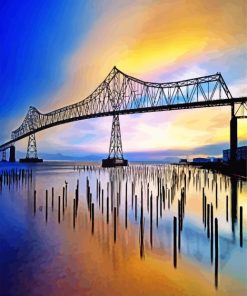 Astoria Bridge paint by number