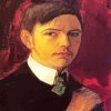 August Macke Self Portrait paint by number