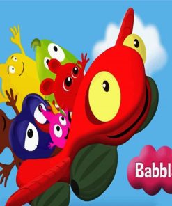 Babblarna Cartoon paint by number