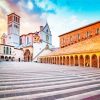Basilica Of San Francesco D Assisi Church paint by number