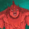 Beast Man paint by number