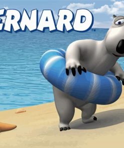 Bernard Bear paint by number