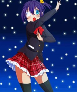 Chuunibyou Rikka Takanashi paint by numbers