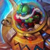 Corki League Of Legends paint by numbers