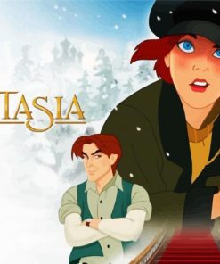 Anastasia Animation Disney paint by numbers