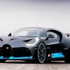 Grey Bugatti Divo paint by number