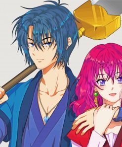 Hak Son And Yona Anime paint by numbers