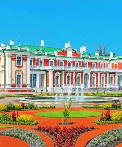 Kadriorg Palace Tallinn Estonia paint by numbers