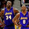 Shaquille O Neal And Kobe Bryant paint by numbers