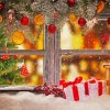 Lantern And Christmas Gifts paint by numbers