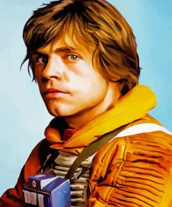 luke Skywalker star wars movie Art paint by numbers