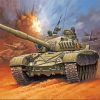 Military Tank Warzone paint by numbers