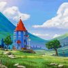 moomin world fin land paint by numbers