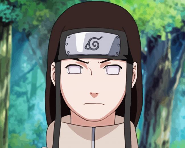 Neji Anime Naruto paint by numbers