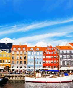 Nyhavn City paint by numbers