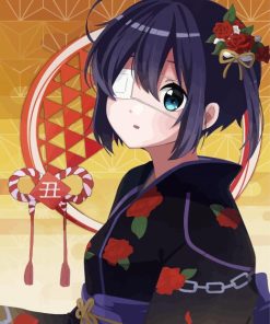 rikka-takanashi-art paint by numbers