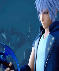 Riku Video Game paint by numbers