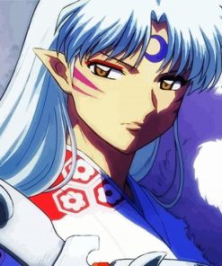 Sesshomaru Animation paint by numbers