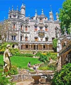 Sintra Quinta Da Regaleira paint by numbers