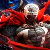 Spawn the super Villain Hero paint by number