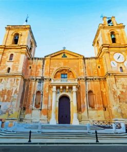 St John S Co Cathedral Valletta paint by number