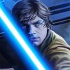 Luek Skywalker Movie paint by numbers