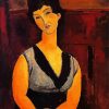 The Beautiful Confectioner Modigliani paint by number