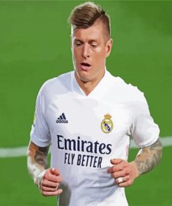 The Football Player Toni Kroos paint by number