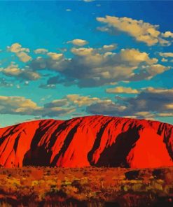 Uluru paint by number