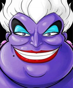 Ursula Face paint by number