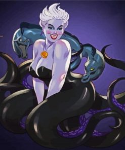 Ursula Villain paint by number