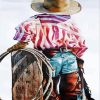 Western Boy paint by number