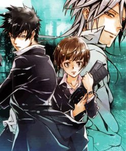 Akan With Shinya And Shougo Psycho Pass paint by numbers