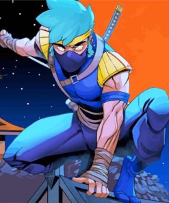 Anime Shinobi paint by number