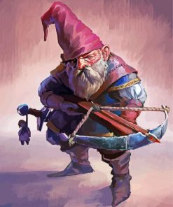 Archer Gnome paint by number