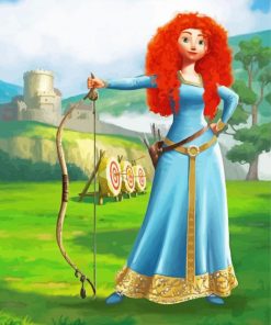 Archer Merida paint by numbers