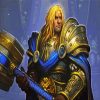 Arthas Hearthstone paint by number