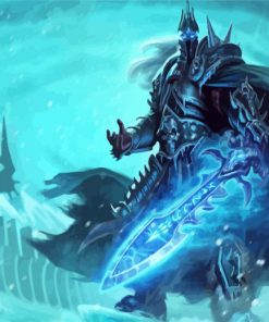 Arthas Menethil Character paint by number