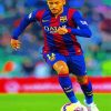 Barcelona Neymar JR paint by number