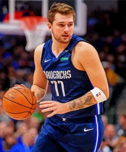 Basketball Player Luka Doncic Sports paint by numbers