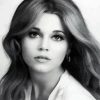 Black And White Young Jane Fonda paint by numbers