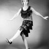 Black And White Flapper Girl paint by numbers